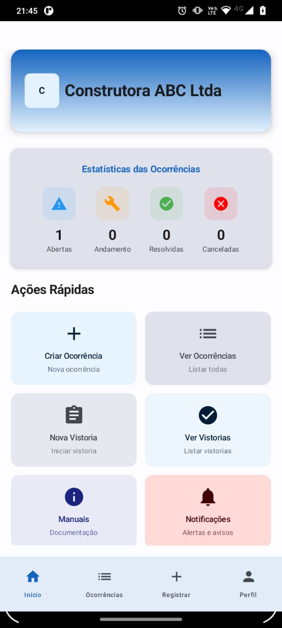 Detalhe do Dashboard