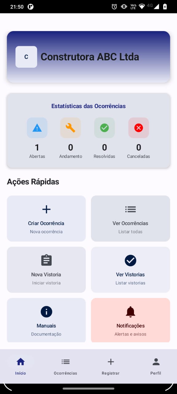 Detalhe do Dashboard