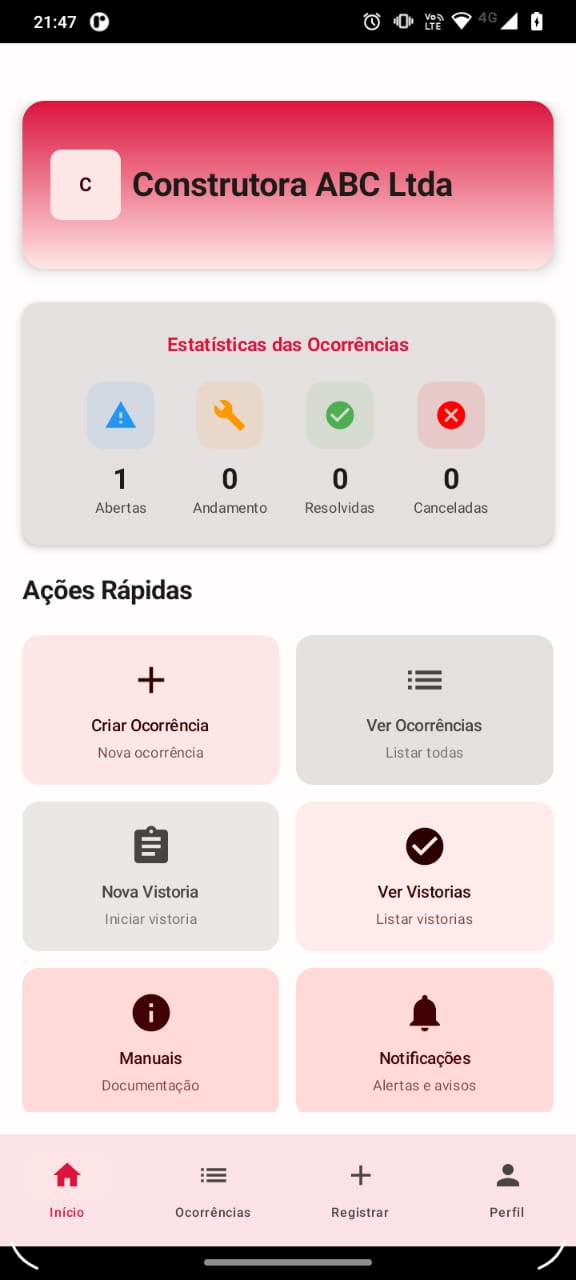 Detalhe do Dashboard